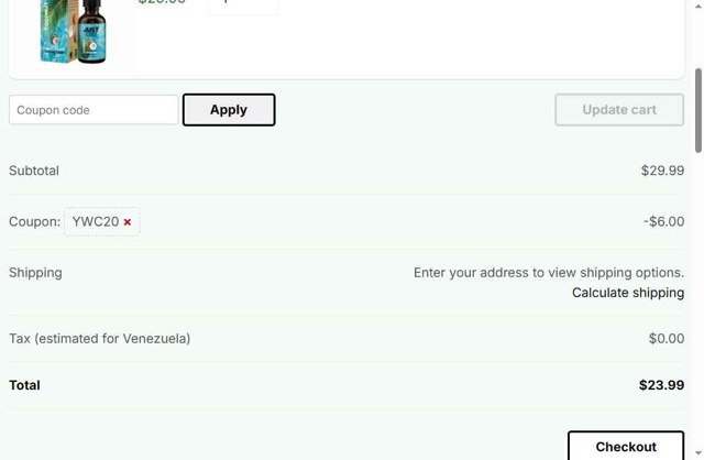 JustCBD checkout page showing JustCBD coupon code box | Screenshot taken by SimplyCodes community member on Aug 3, 2025