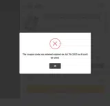 FIREWORKS coupon verification screenshot