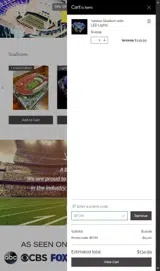BFCM coupon verification screenshot
