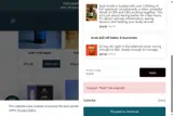 FLASH coupon verification screenshot