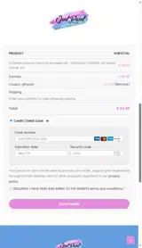 giftquick coupon verification screenshot