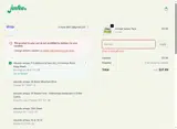 STORM coupon verification screenshot