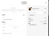 KadyLuxe coupon verification screenshot