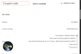 domingo coupon verification screenshot