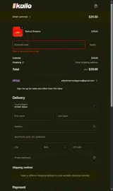 Morgan15 coupon verification screenshot