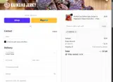 JERKY20 coupon verification screenshot