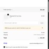 FISH coupon verification screenshot