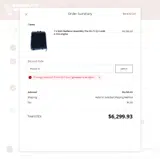 thanks10 coupon verification screenshot