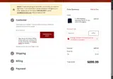thanks10 coupon verification screenshot