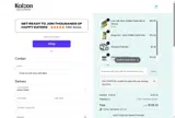 Kaizen Food Company coupon verification screenshot