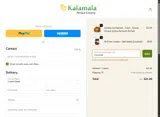 Kalamala coupon verification screenshot