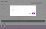 Kaley Jase Boutique coupon verification screenshot