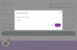 Kaley Jase Boutique coupon verification screenshot