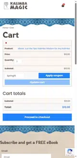 Spring15 coupon verification screenshot