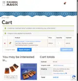 CAT10 coupon verification screenshot