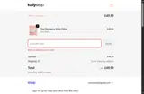 Kally Sleep coupon verification screenshot
