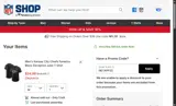 Kansas City Chiefs coupon verification screenshot