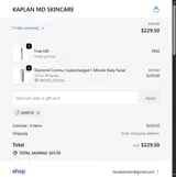 KMD10 coupon verification screenshot