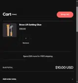 MACAROONS coupon verification screenshot