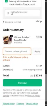 KARMA25 coupon verification screenshot