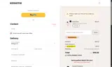 BLUEBARBELLS coupon verification screenshot