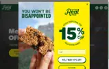 Kate's Real Food coupon verification screenshot