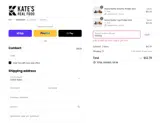 Kate's Real Food coupon verification screenshot