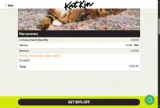 BRUCE50 coupon verification screenshot