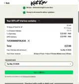 TUCKINANDTALK30 coupon verification screenshot