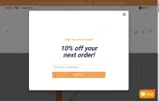 WELCOME15 coupon verification screenshot