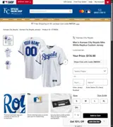 Kansas City Royals coupon verification screenshot