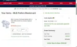 Kansas City Royals coupon verification screenshot