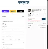 WOMEN20 coupon verification screenshot