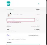 BFEXTRA10 coupon verification screenshot