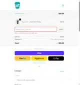 BCORP20 coupon verification screenshot