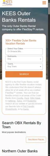 Kees Vacations coupon verification screenshot