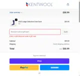 WELCOME15 coupon verification screenshot