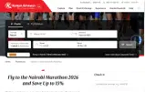 Kenya Airways coupon verification screenshot