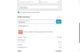 WELCOME15 coupon verification screenshot