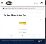 Ketch Products coupon verification screenshot