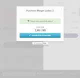 CRYSTALVIP20 coupon verification screenshot