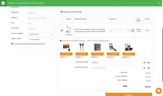 K&F Concept checkout page showing K&F Concept promo code box | Screenshot taken by SimplyCodes community member on Sep 1, 2025