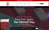 KHOOR coupon verification screenshot