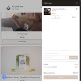 WELCOME10 coupon verification screenshot