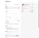 Kidsland coupon verification screenshot