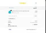 WELCOME10 coupon verification screenshot