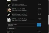 WELCOME10 coupon verification screenshot
