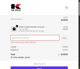 Kikwear coupon verification screenshot
