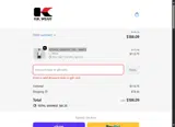 Kikwear coupon verification screenshot