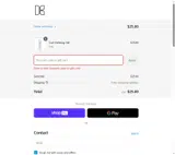 7NEW25 coupon verification screenshot
